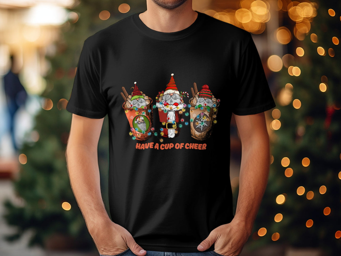 Have a Cup of Cheer Holiday-Themed Shirt