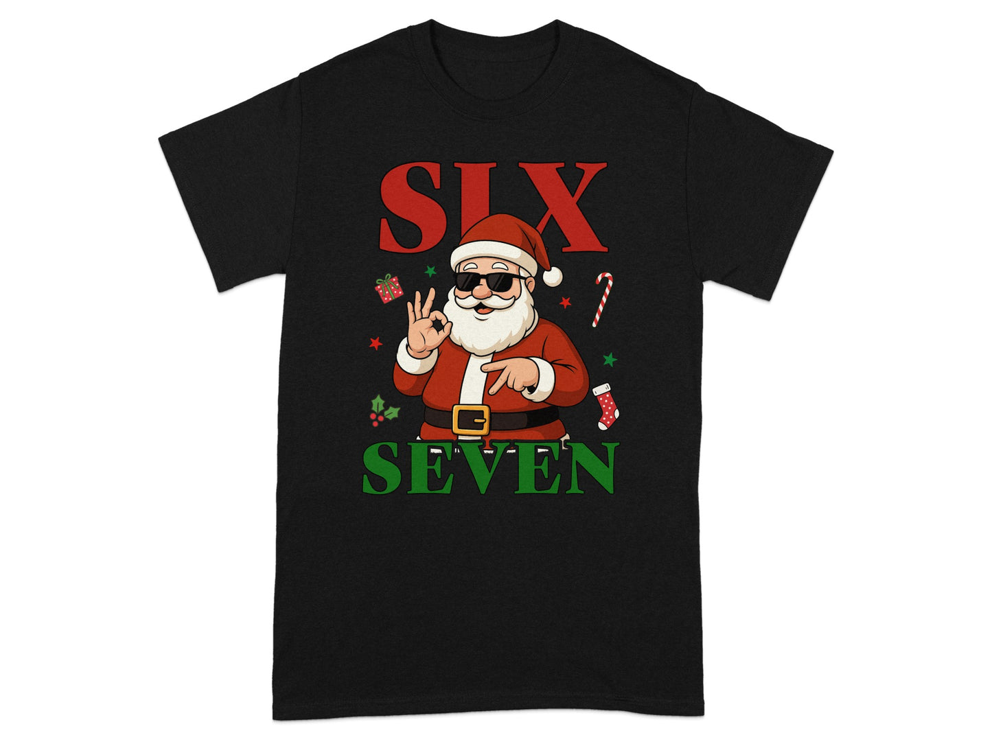 Funny Santa Claus SLX SEVEN Holiday Party T-Shirt