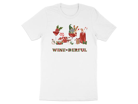 Wine-derful Holiday Graphic T-shirt