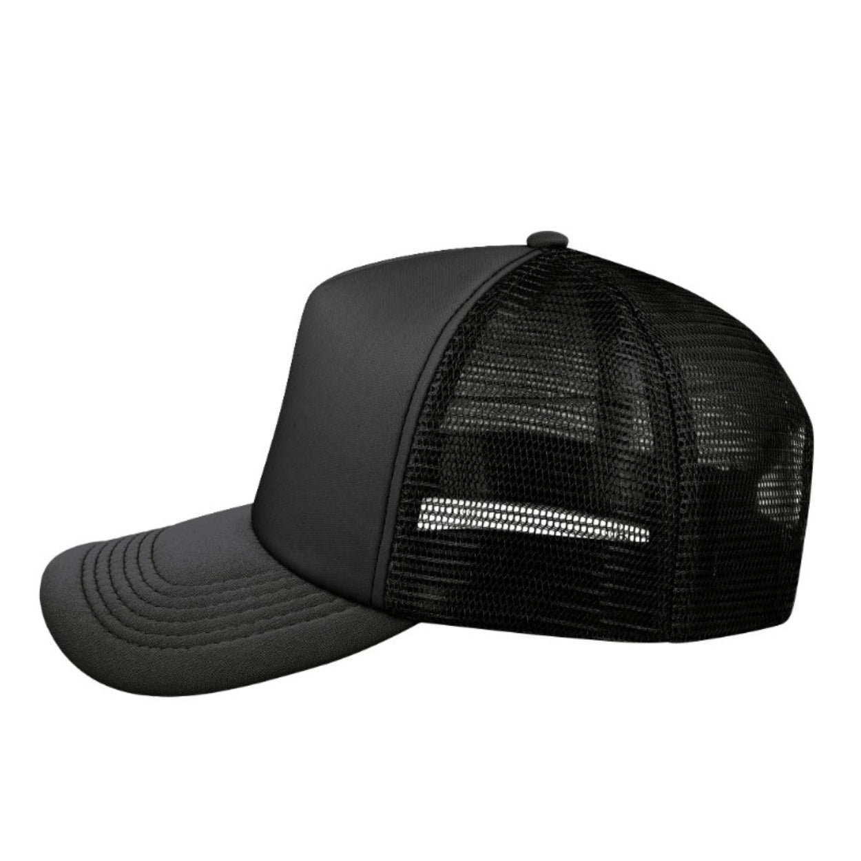 Curved Peak Foam Trucker