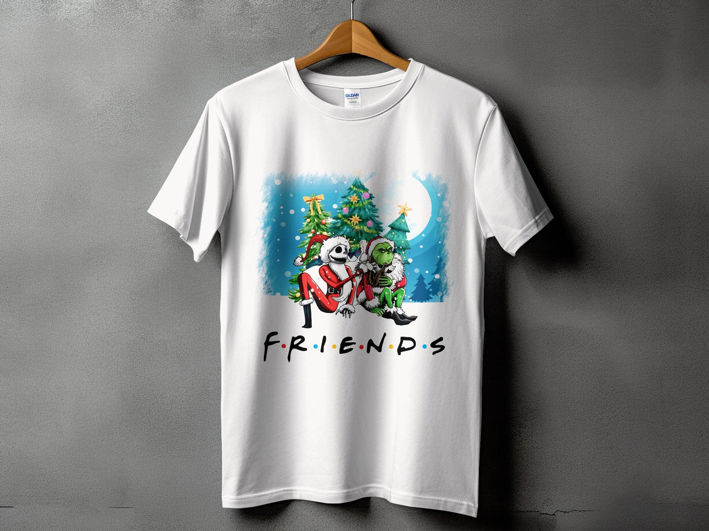 Christmas Tree Vampires Funny Friends Unique Shirt
