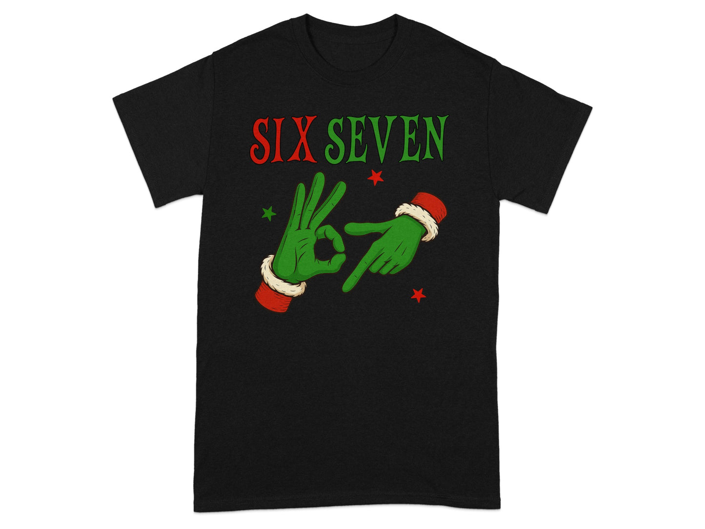 Six Seven Graphic Tee with Holiday Theme Product