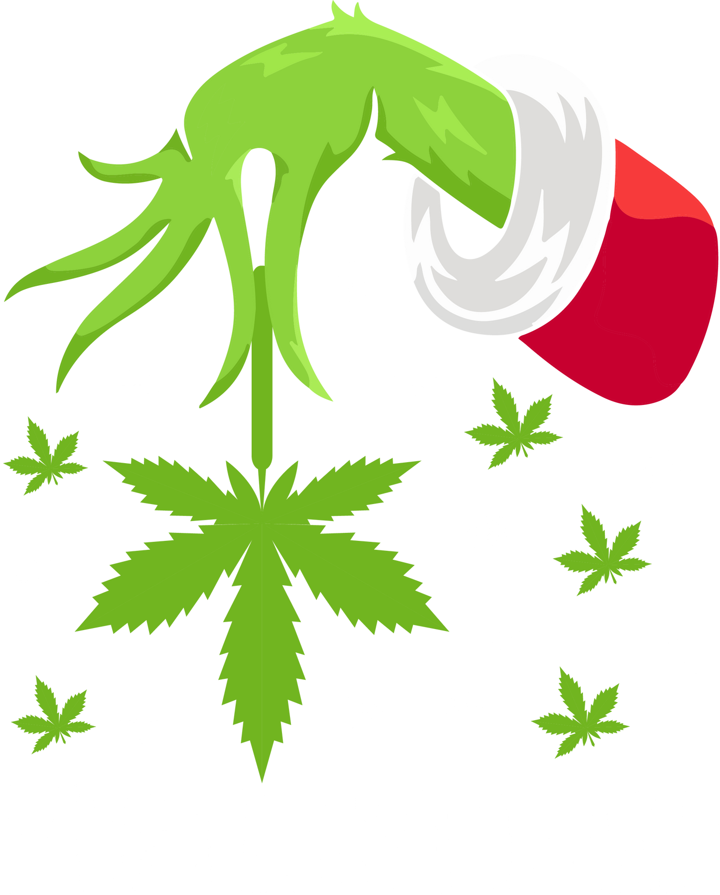 Christmas Themed Grinch Stealing Decoration Design