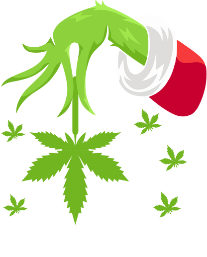 Christmas Themed Grinch Stealing Decoration Design