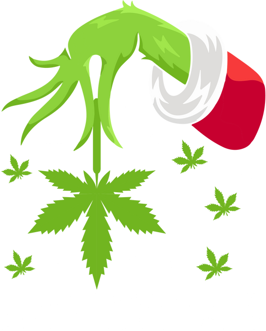 Christmas Themed Grinch Stealing Decoration Design