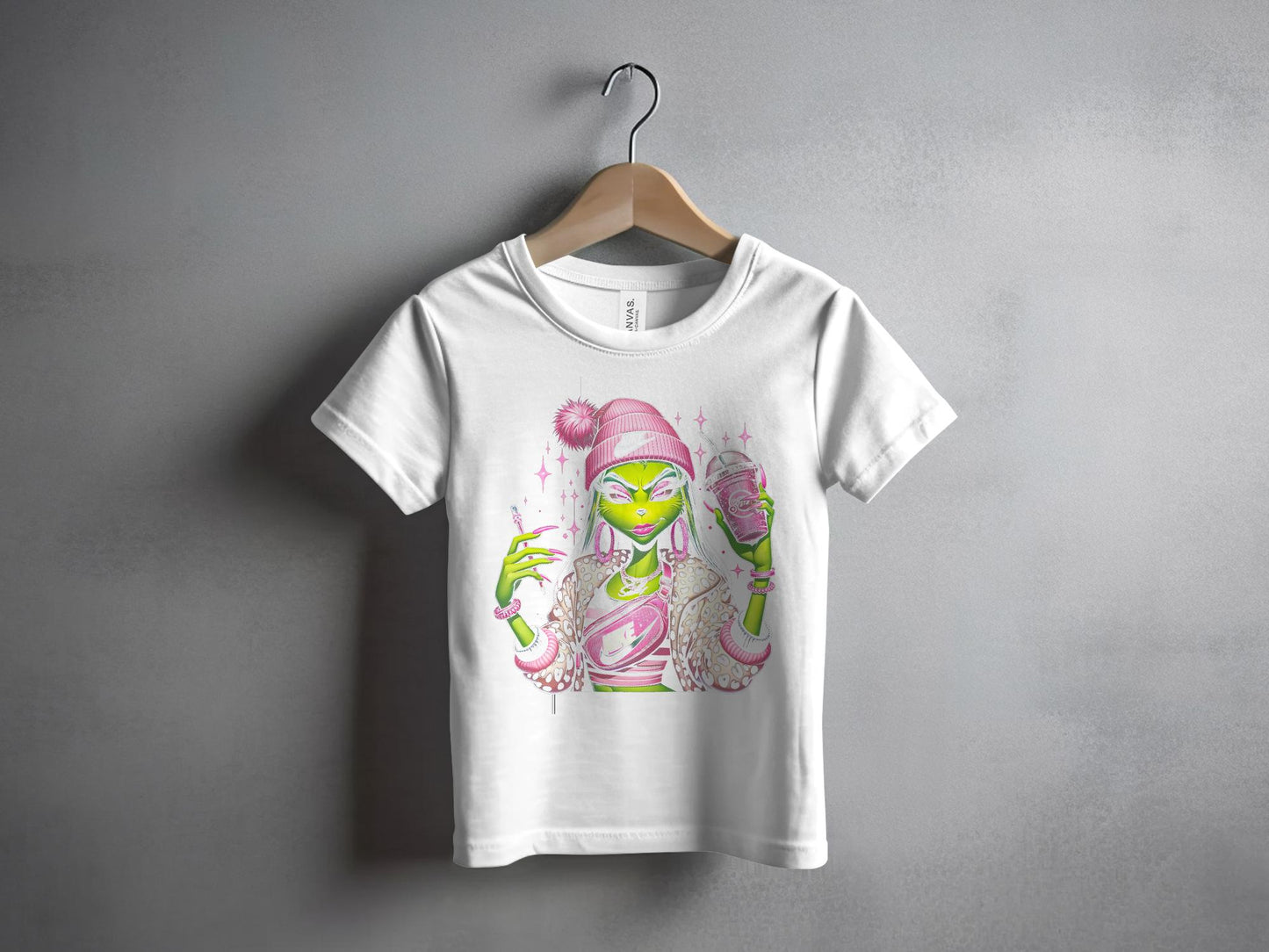 Alien Punk Girl Graphic Tee Youth Shirt
