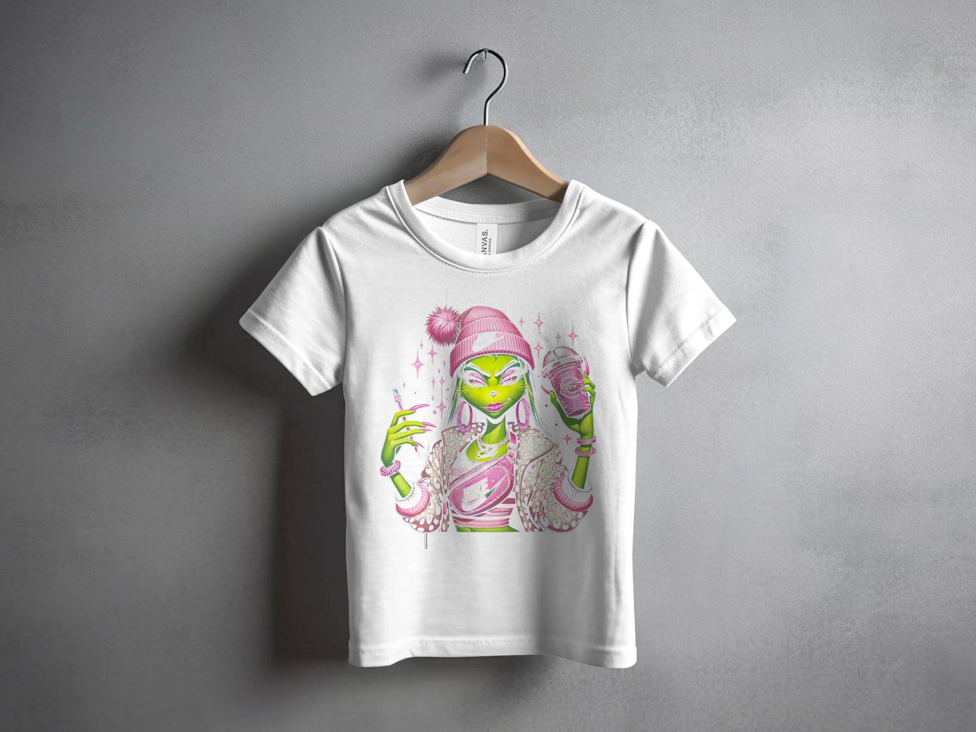 Alien Punk Girl Graphic Tee Youth Shirt
