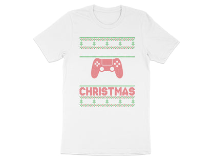 Video Game Controller Christmas Graphic T-Shirt