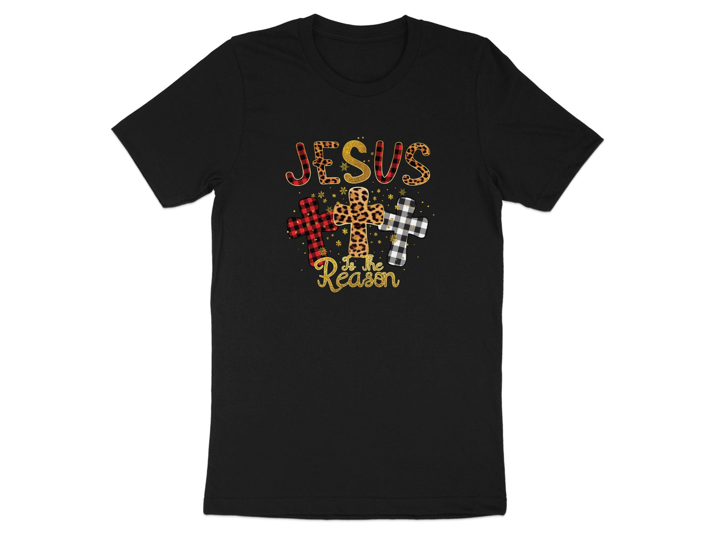 Jesus Gingerbread Cross Jesus Is The Reason T-shirt
