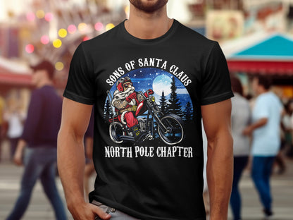 Sons of Santa Claus North Pole Chapter t-shirt
