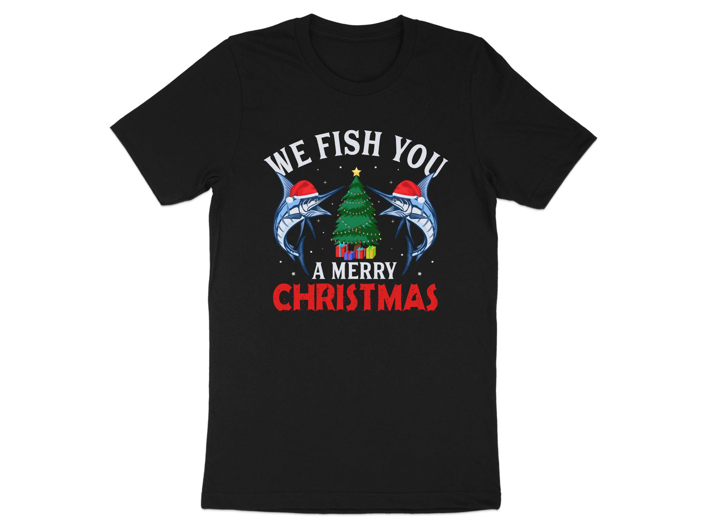 We Fish You A Merry Christmas Funny T-shirt