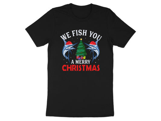 We Fish You A Merry Christmas Funny T-shirt