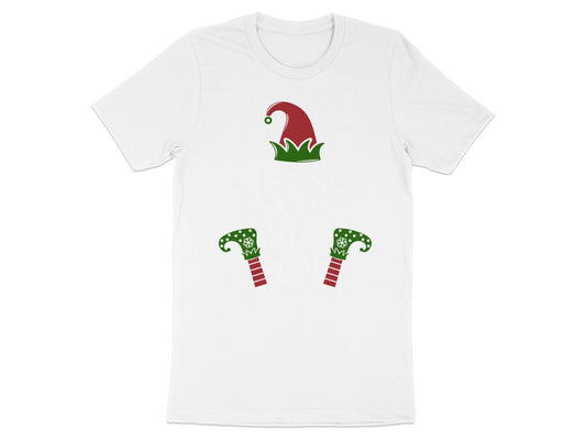 Festive Elf Costume Design White T-shirt Product