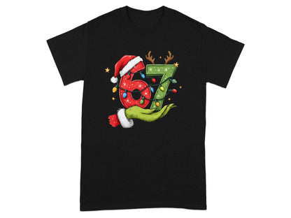 Festive Number 67 Fun Holiday Graphic T-shirt