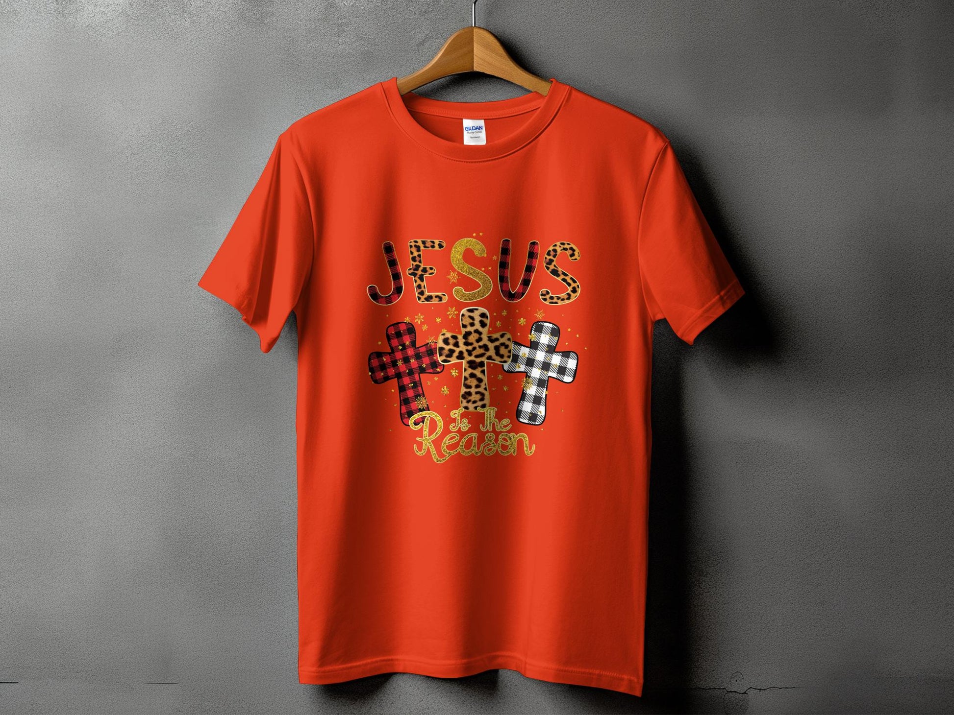 JESUS is the Reason Decorative Crosses T-Shirt