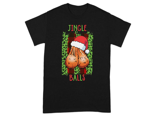 Jingle Balls Funny Christmas Graphic T-shirt Gift