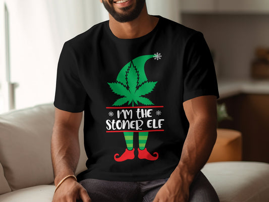 I'm The Stoner Elf Christmas Shirt