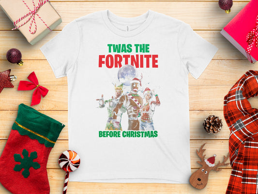 Twas The Fortnite Before Christmas T-Shirt