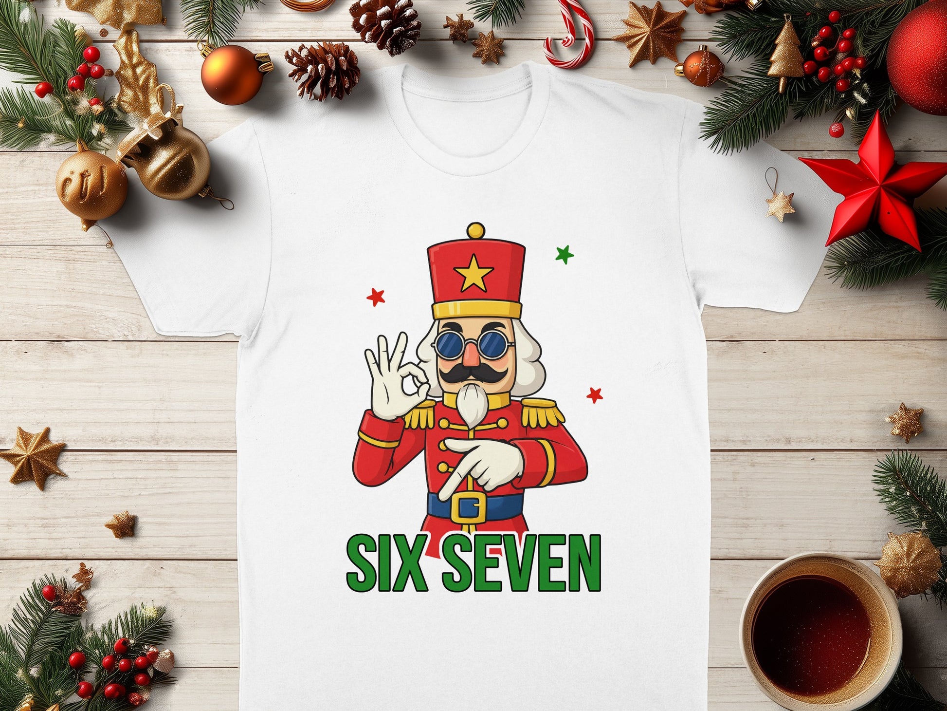 Christmas Themed Nutcracker Graphic Tee