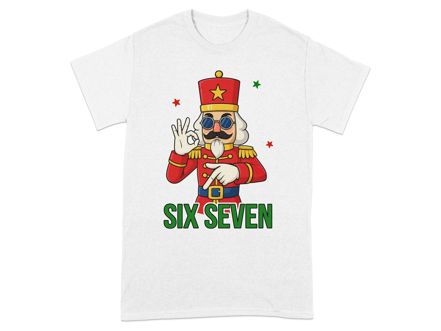 Funny Graphic Tee with Six Seven Print T-shirt