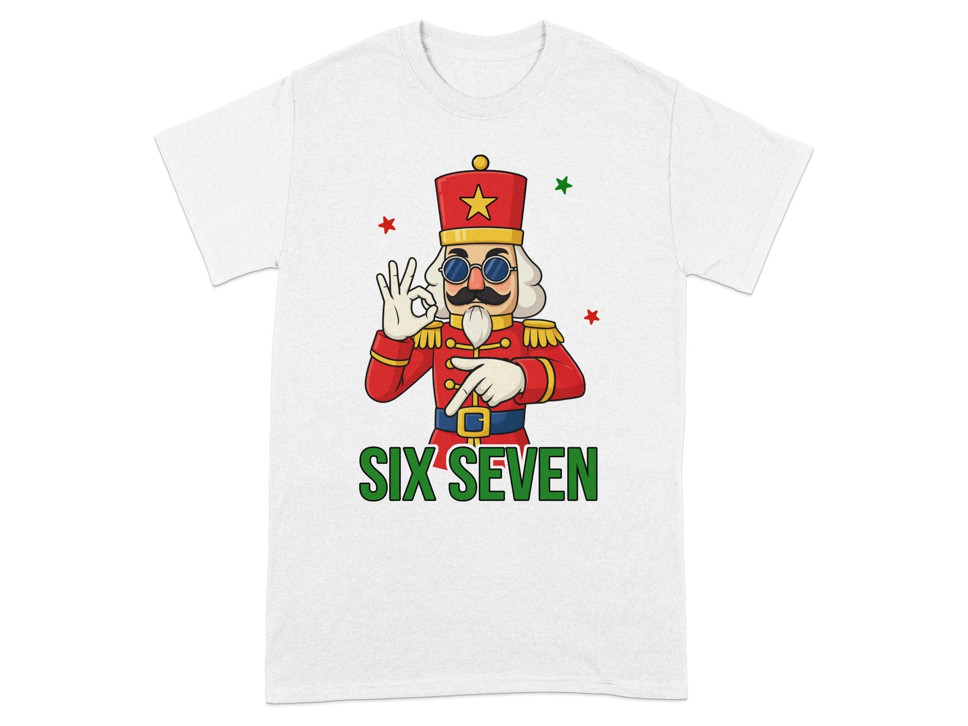Funny Graphic Tee with Six Seven Print T-shirt