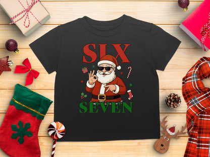 Santa Claus Six Seven Christmas Kids Apparel