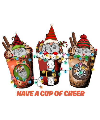Festive Santa Holiday Cups for Cheerful Celebrations