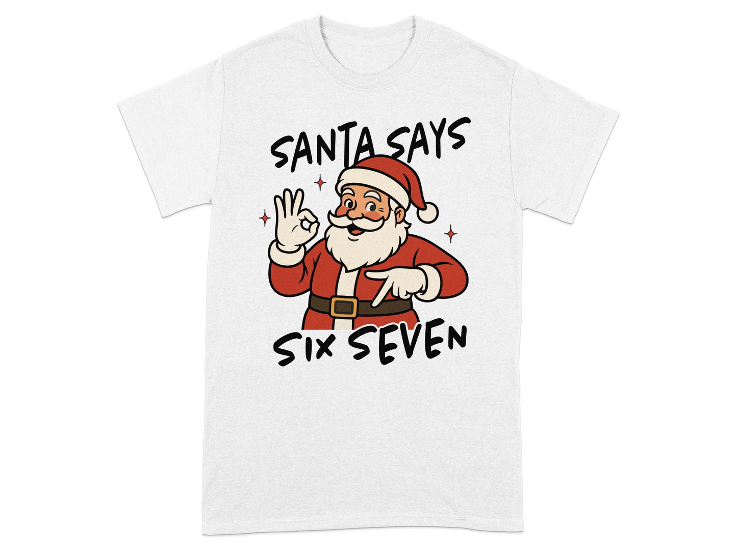 Santa Says Six Seven Graphic T-Shirt Product